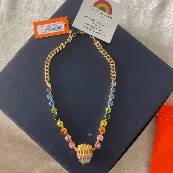 Kurt Geiger London Necklace— NEW — — Luxury Statement WOW - Picture 2 of 3